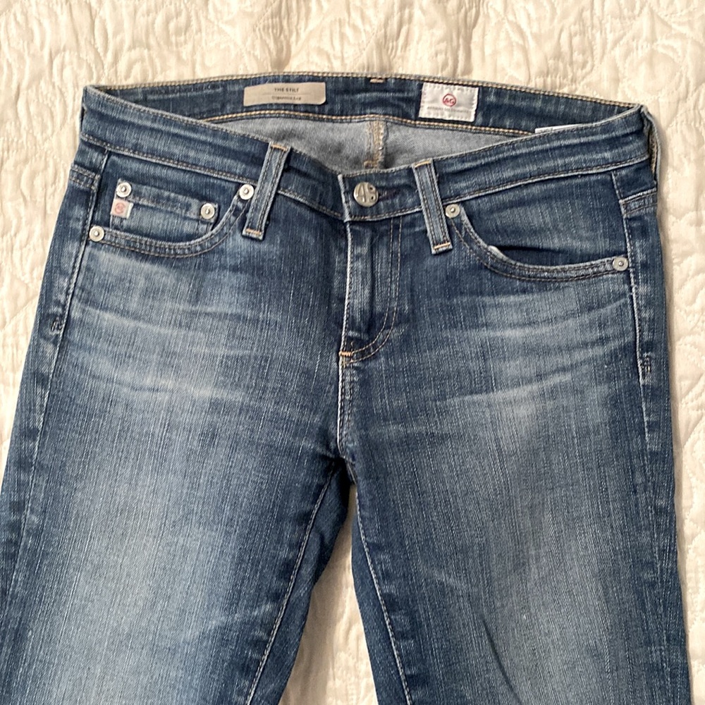 AG The Stilt Cigarette Leg Jeans 25